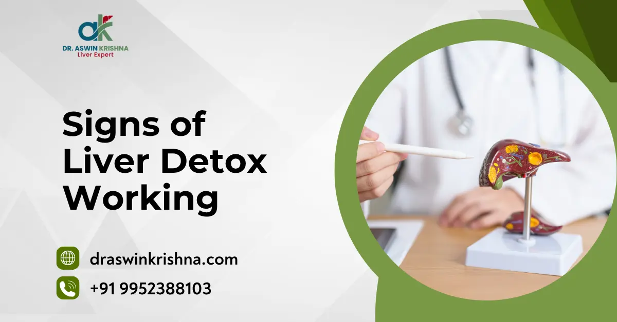 Signs of Liver Detox Working